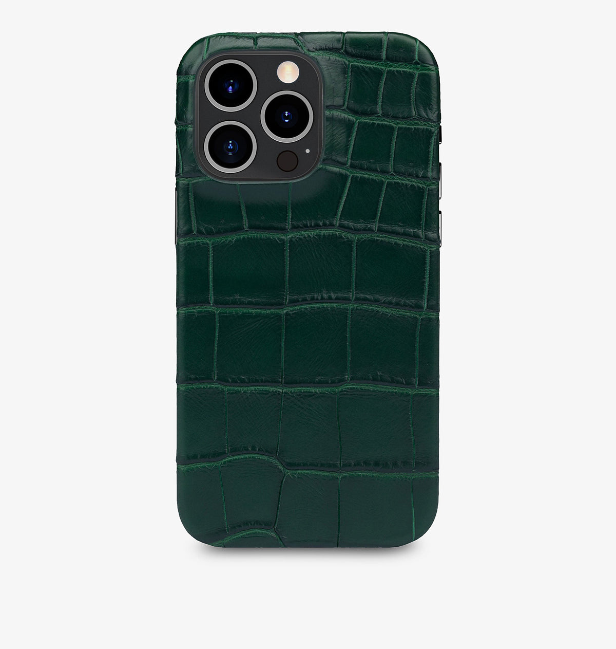 iPhone 15 Pro Max — Crocodile — Vert foncé — Voir l’image 1