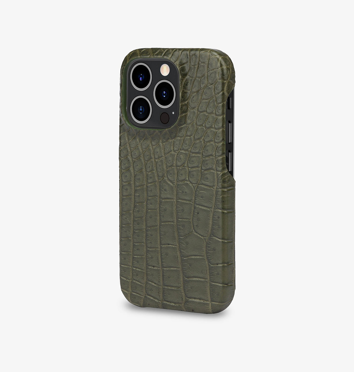 iPhone 15 Pro — Crocodile — Military Green — View image 2