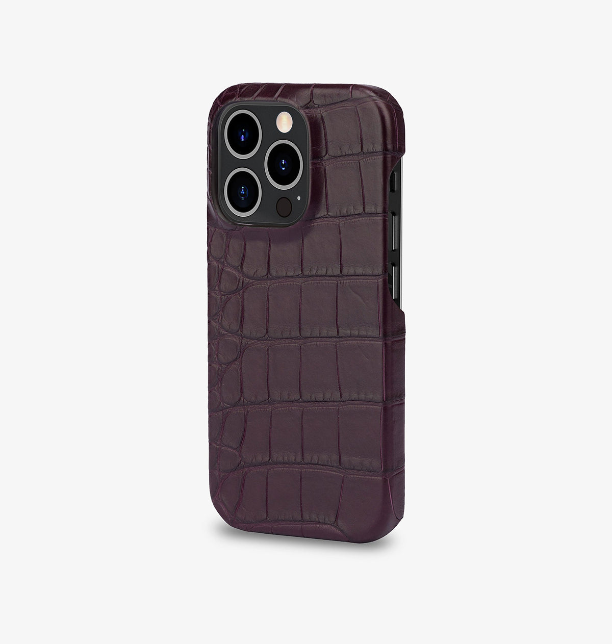 iPhone 15 Pro — Coccodrillo — Viola — Visualizza immagine 2