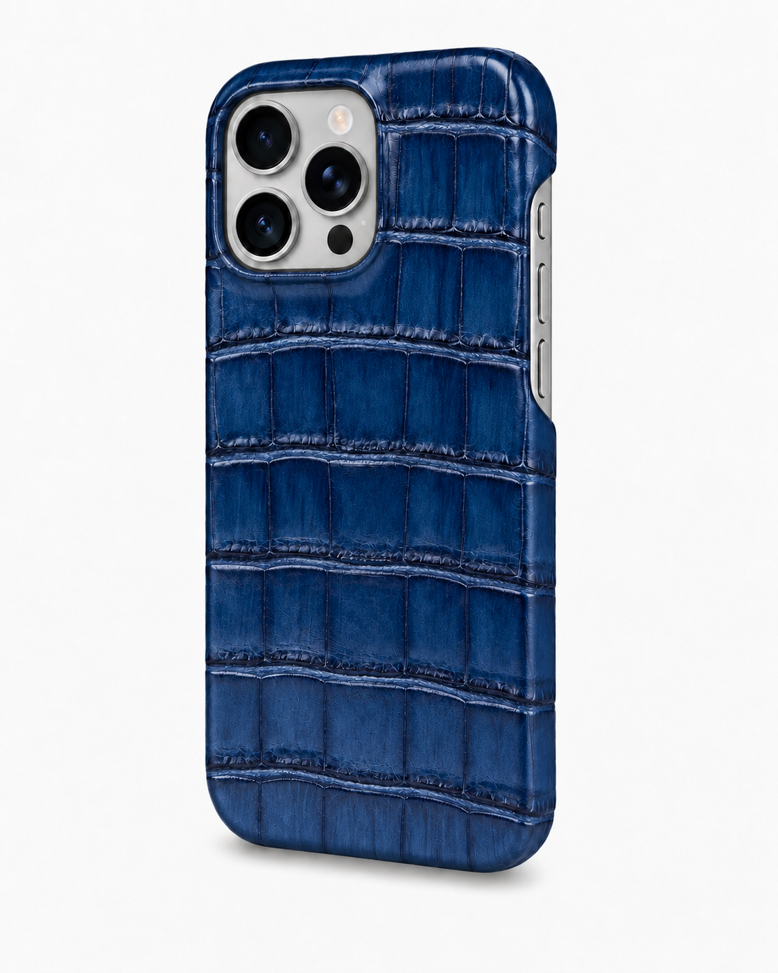 iPhone 16 Pro — Crocodile — Bleu océan — Voir l’image 2