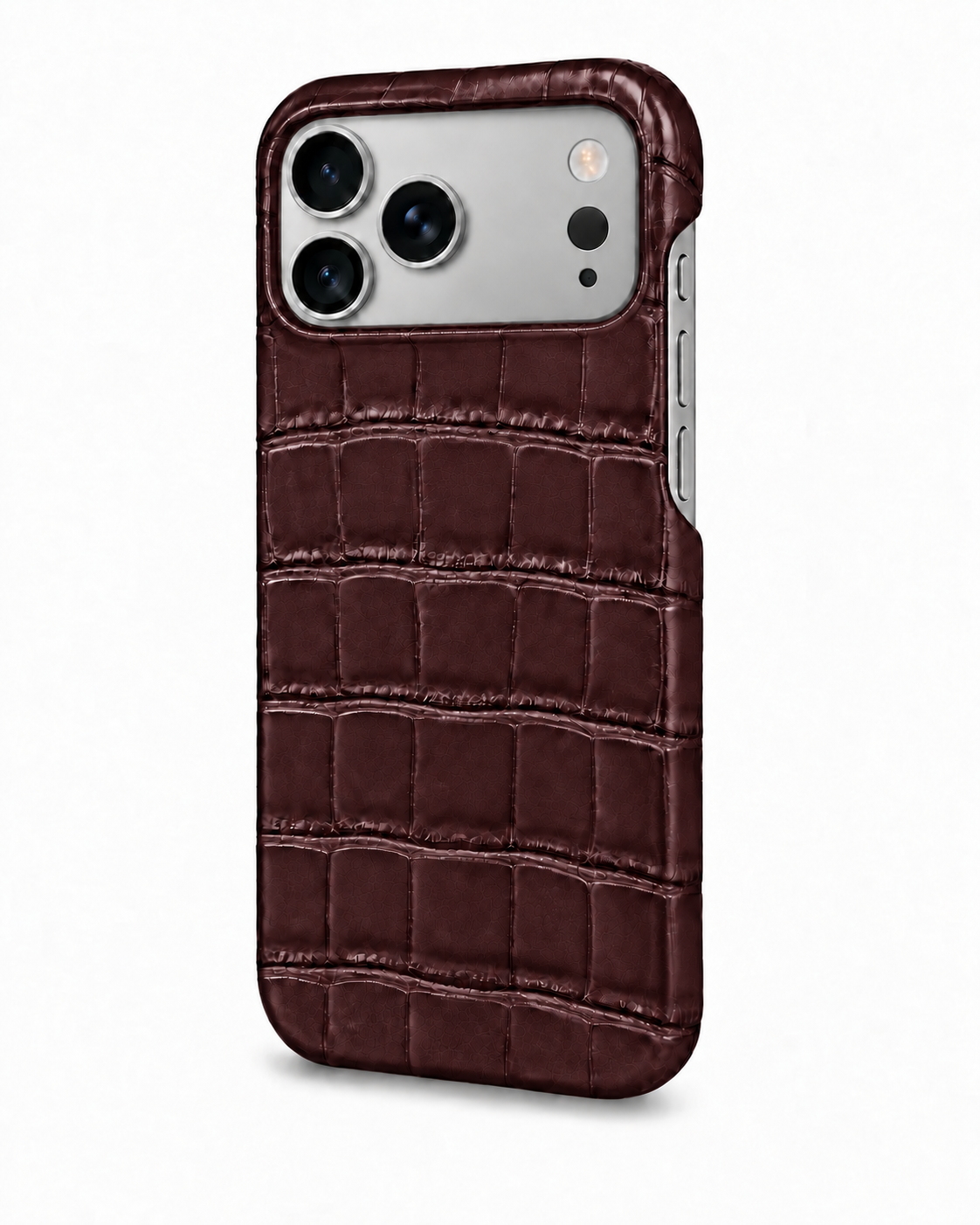 iPhone 18 Pro — Alligator — Burgundy — View image 2