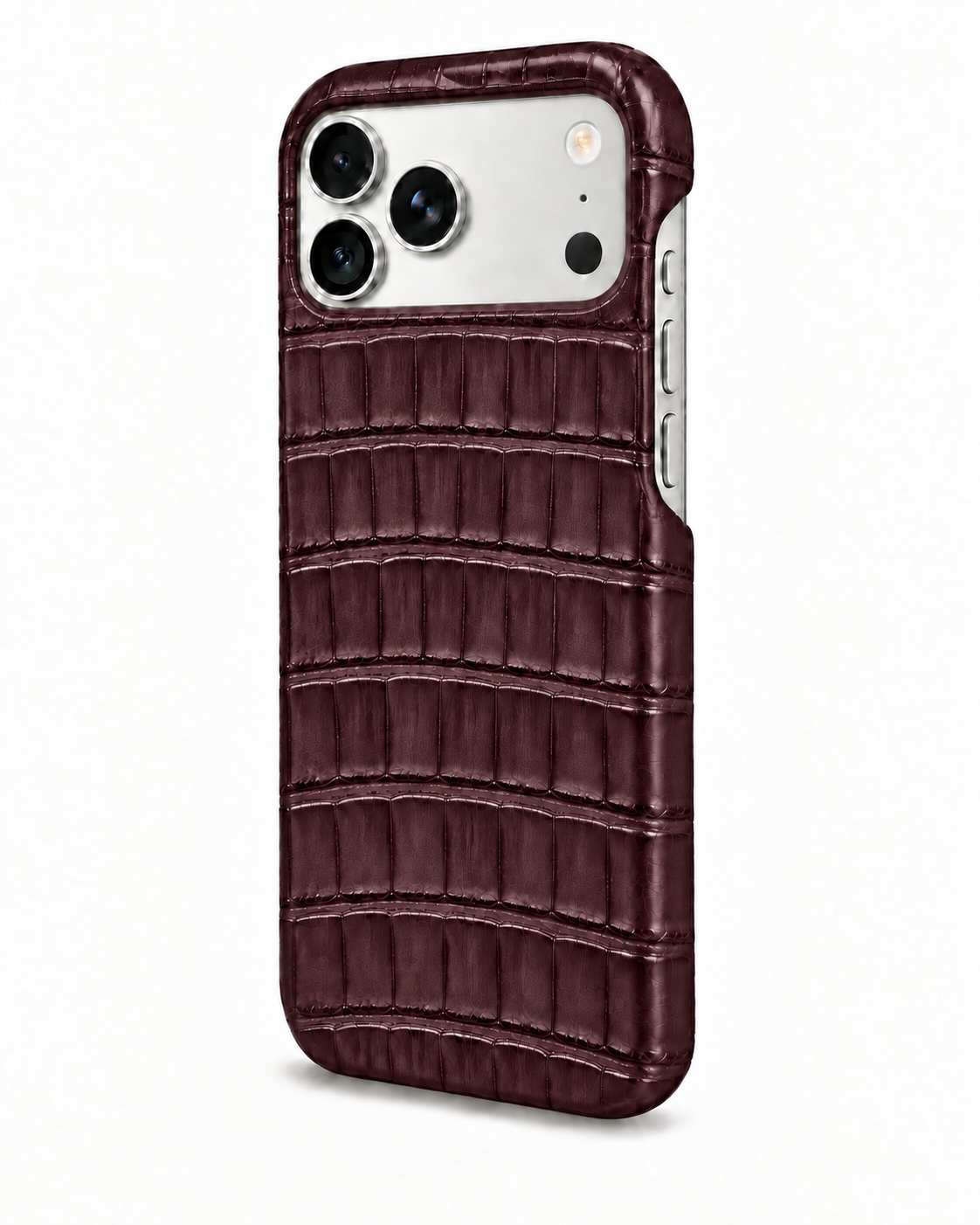 iPhone 18 Pro Max — Alligator — Burgundy — Voir l’image 2