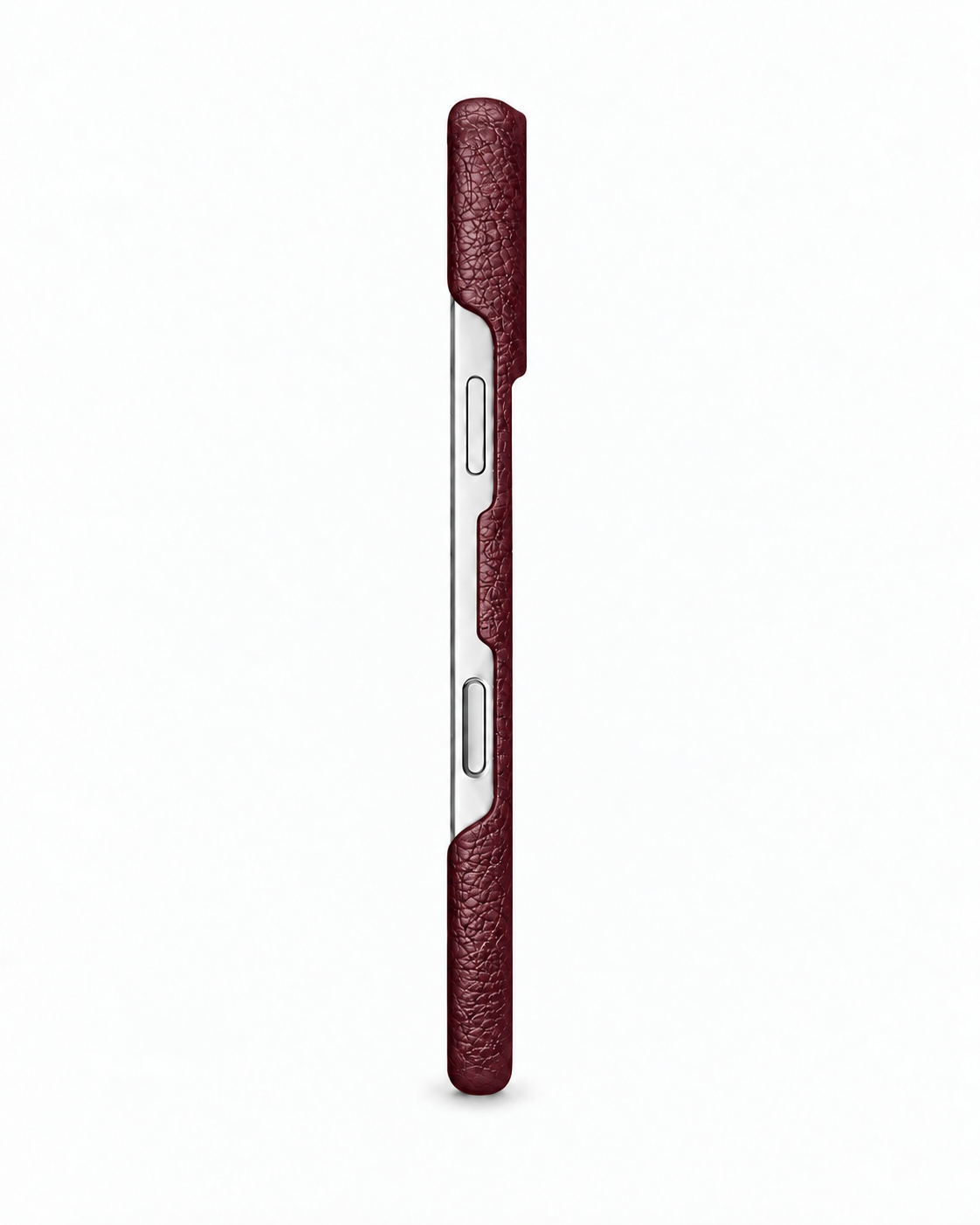 iPhone 18 Pro Max — iPhone 18 Pro Max— Calfskin — Burgundy — View image 4