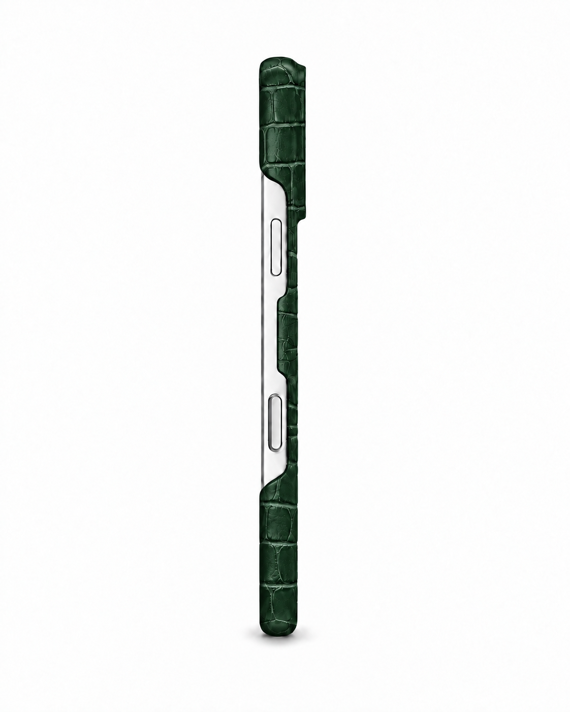 iPhone 17 Pro Max — iPhone 17 Pro Max— Veau embossé crocodile — Vert foncé — Voir l’image 4