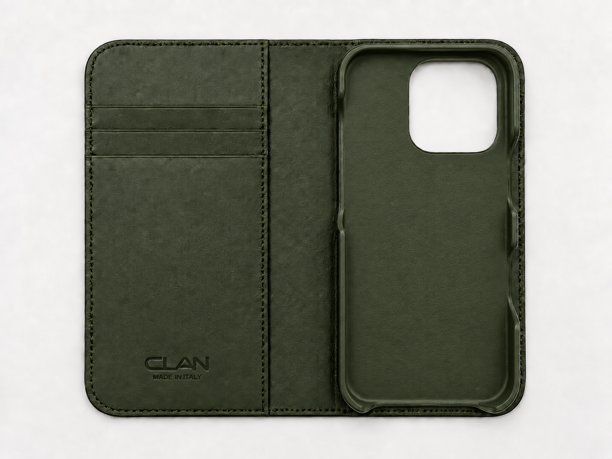 iPhone 16 Pro — Alligatore — Verde militare — Visualizza immagine 2