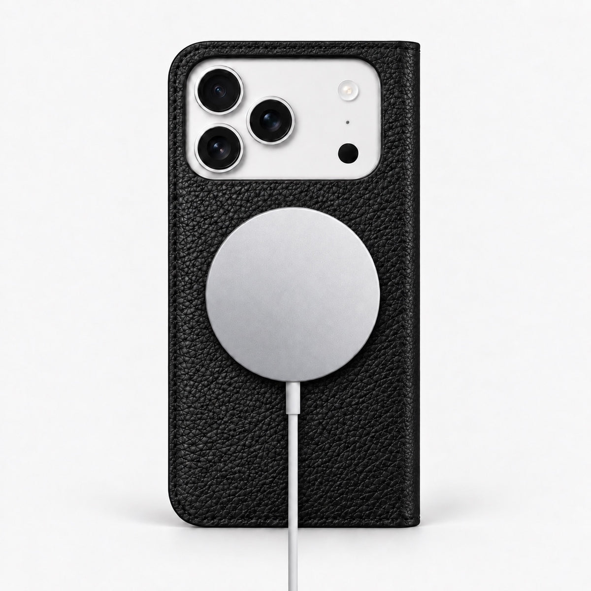 iPhone 18 Pro — Vitello goffrato — Nero — Visualizza immagine 5