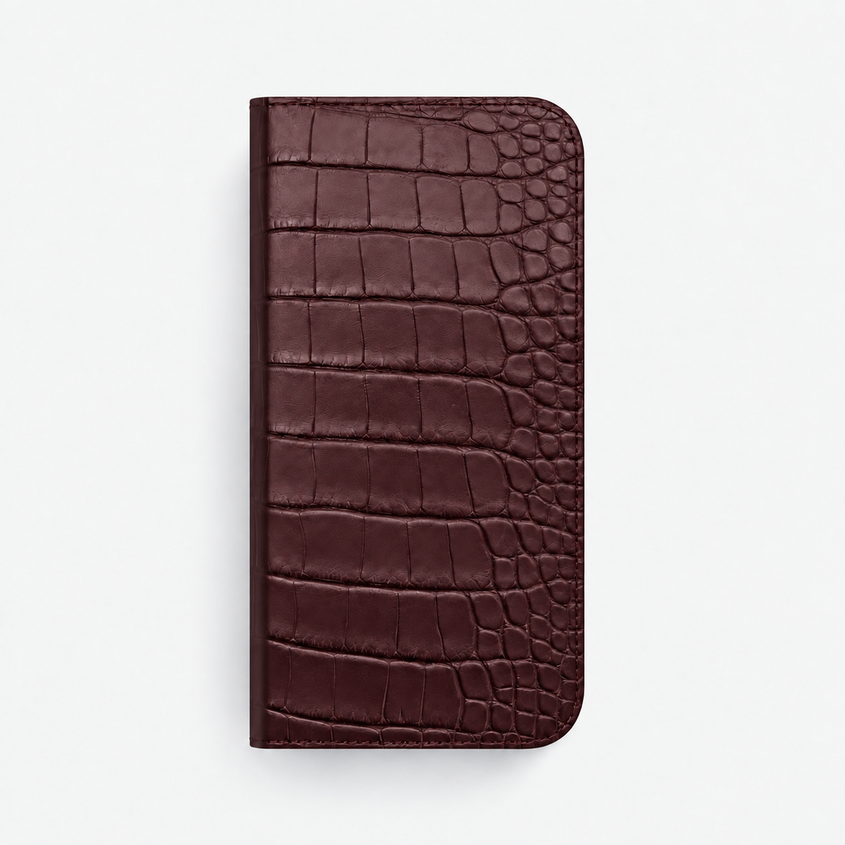 iPhone 16 Pro — Alligatore — Burgundy — Visualizza immagine 1