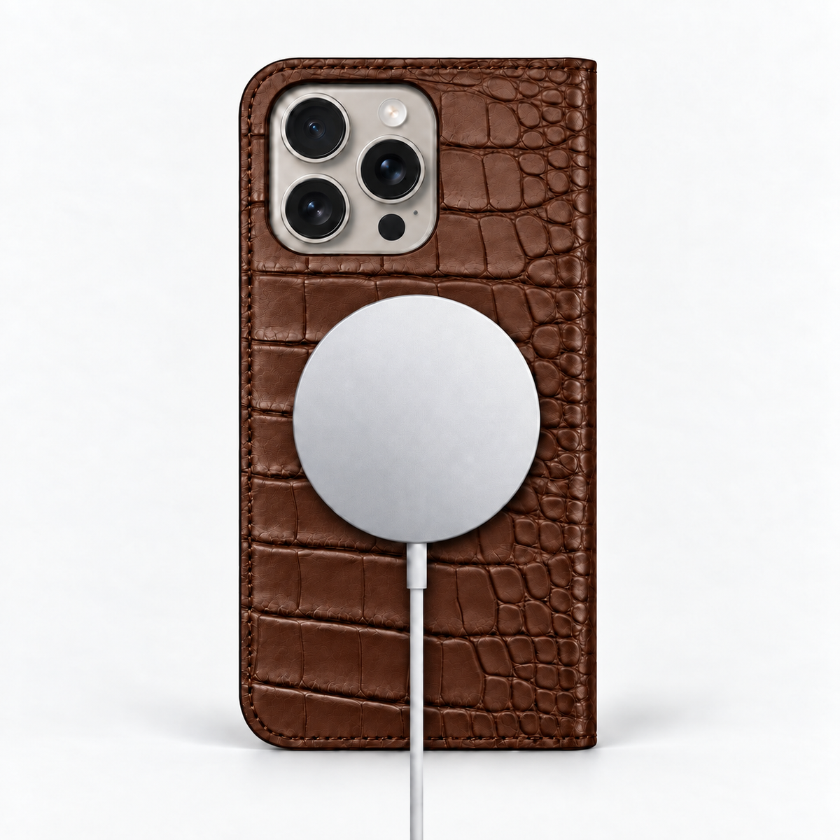 iPhone 16 Pro — Alligatore — Marrone — Visualizza immagine 5