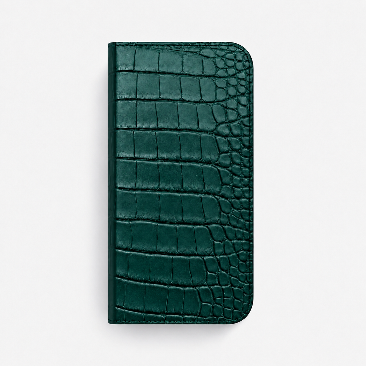 iPhone 16 Pro — Alligatore — Verde petrolio scuro — Visualizza immagine 1