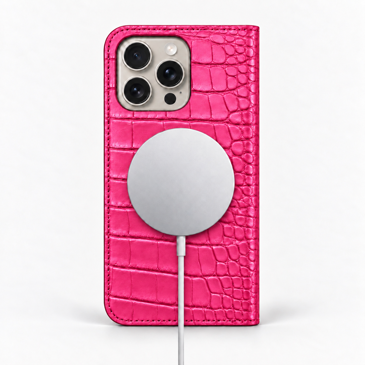 iPhone 16 Pro Max — Alligatore — Rosa — Visualizza immagine 5