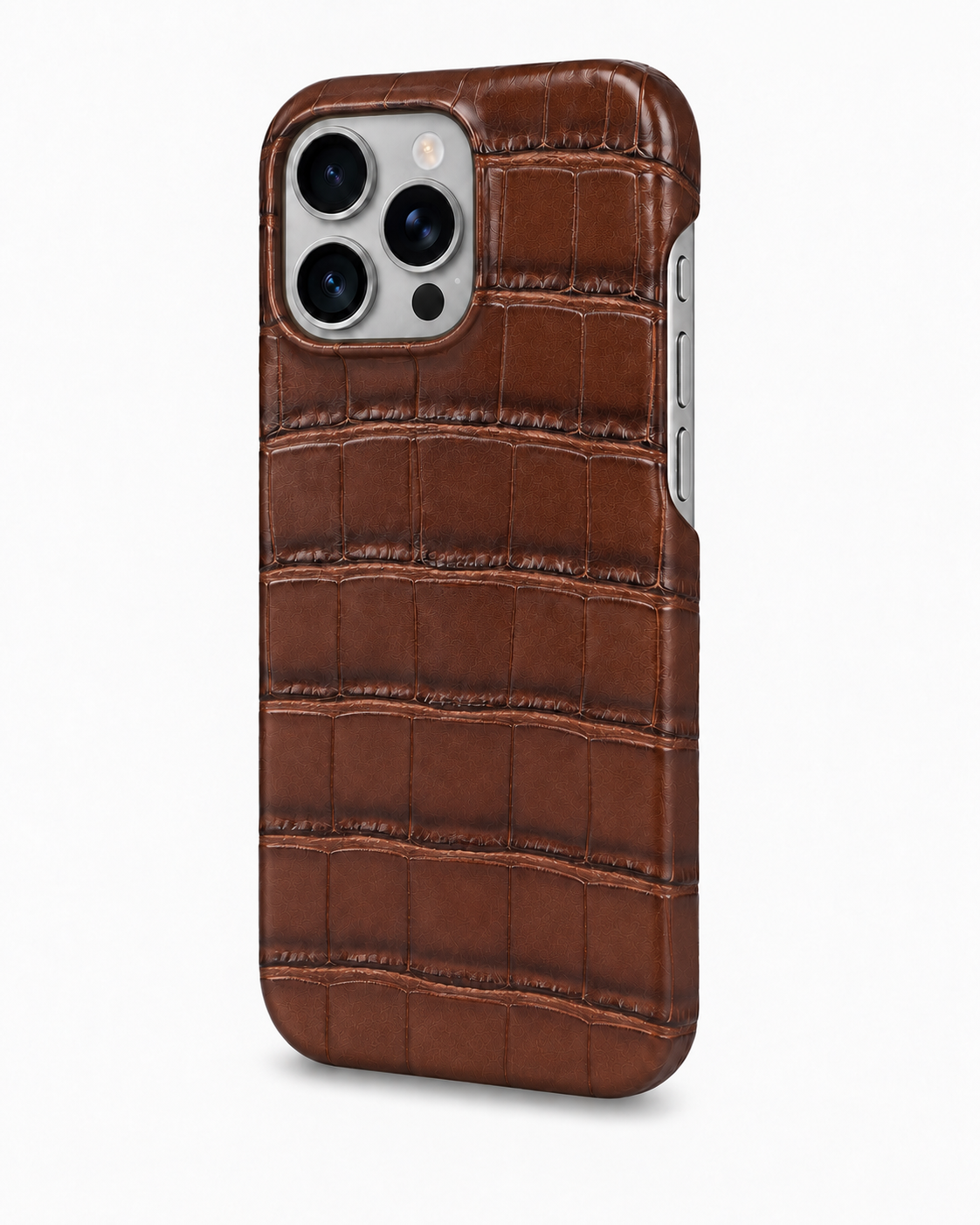 iPhone 16 Pro — Crocodile — Brown — View image 2