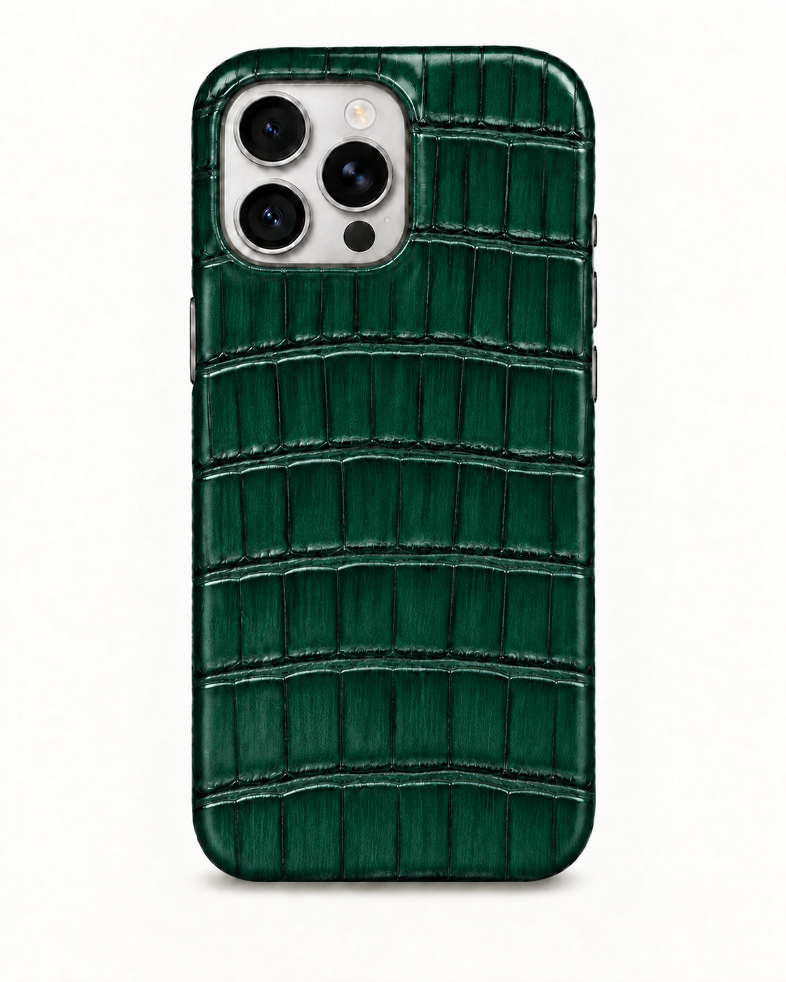 iPhone 16 Pro Max — Crocodile — Vert foncé — Voir l’image 1