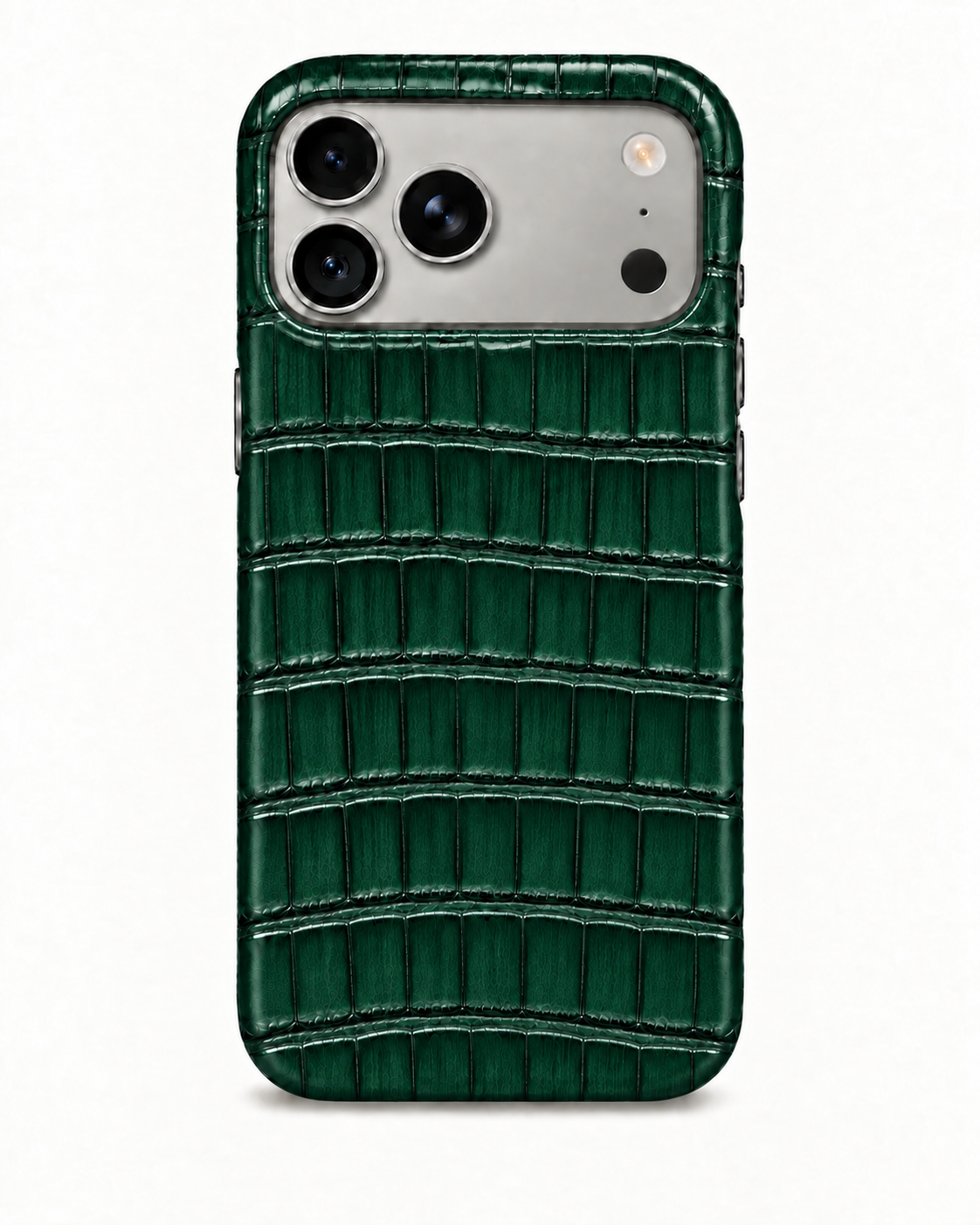 iPhone 17 Pro Max — Crocodile — Dark Green — View image 1