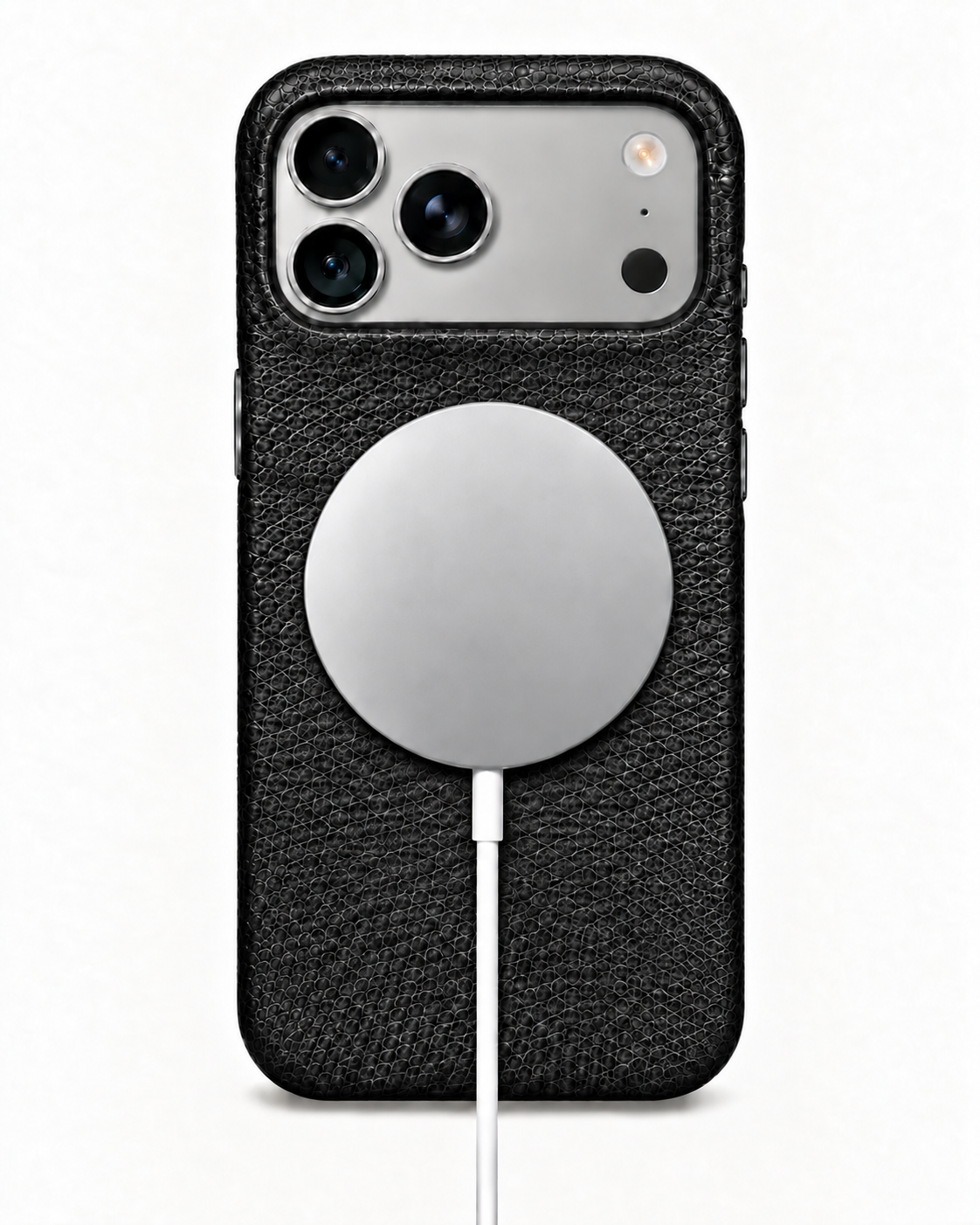 iPhone 18 Pro Max — iPhone 18 Pro Max— Eidechsenleder — Schwarz — Bild ansehen 5