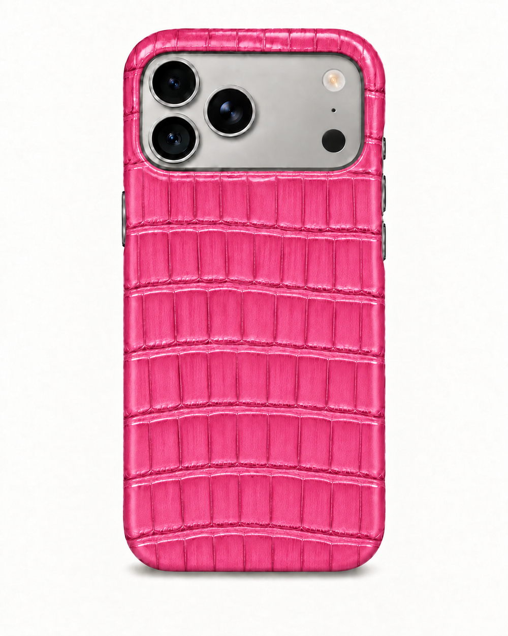 iPhone 18 Pro Max — Alligatorleder — Rosa