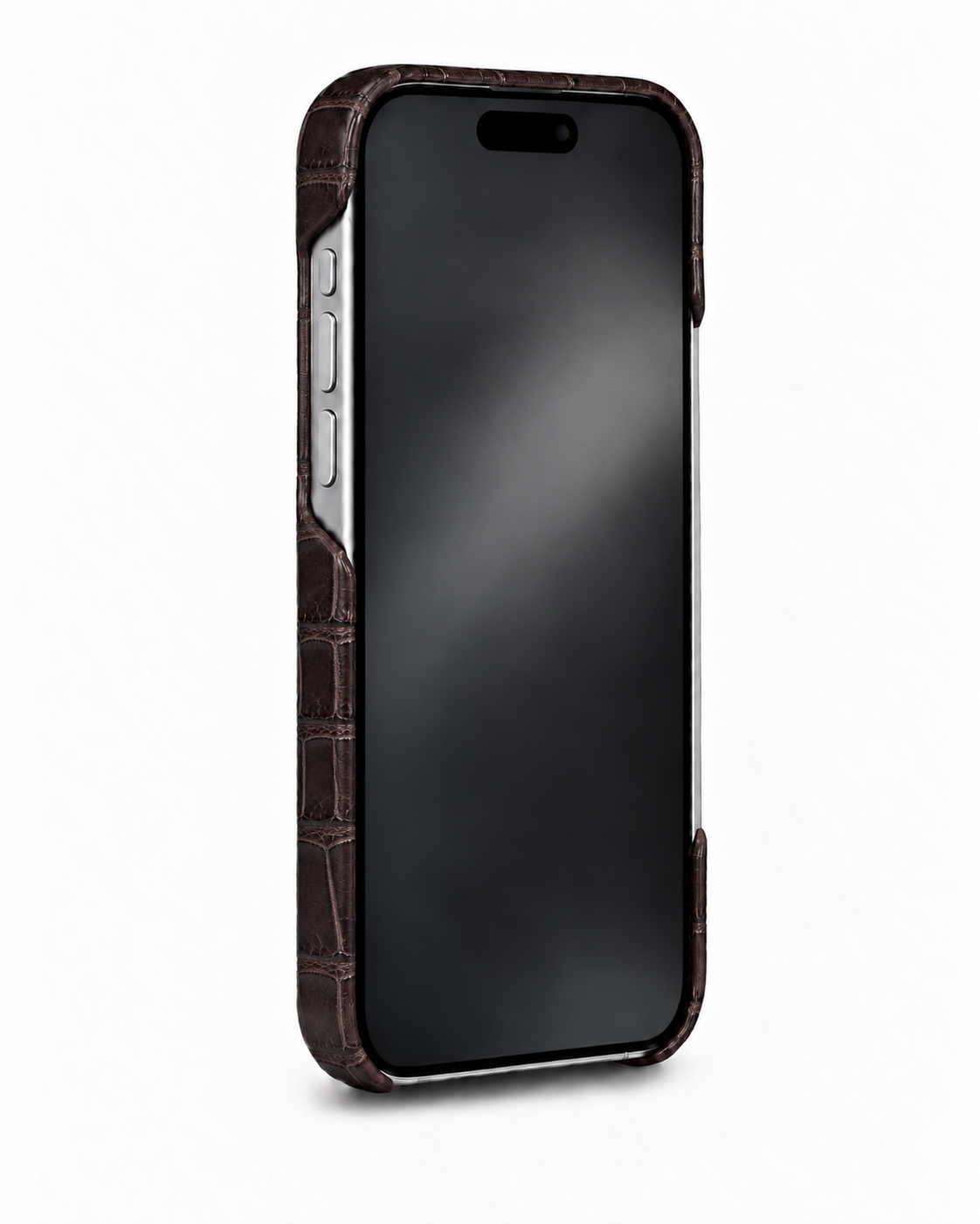 iPhone 18 Pro — Crocodile — Dark Brown — View image 3