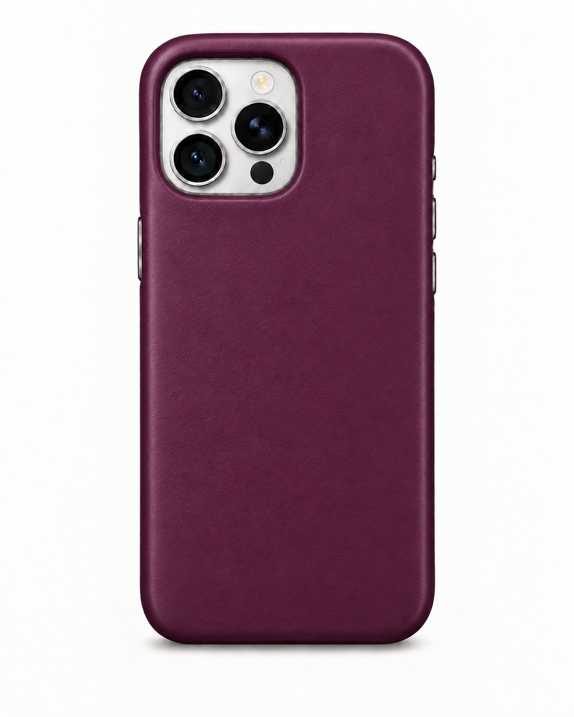 iPhone 16 Pro Max — Smooth calfskin — Purple — View image 1
