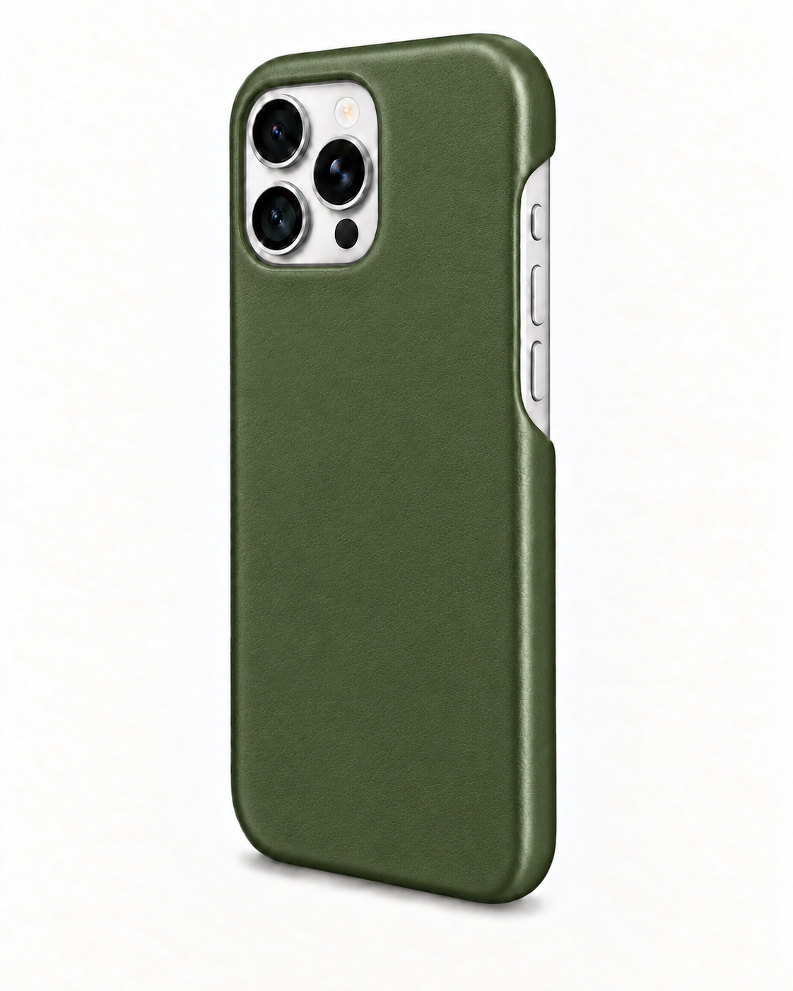 iPhone 16 Pro Max — Smooth calfskin — Green — View image 2