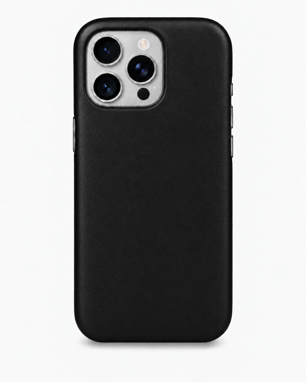 iPhone 16 Pro — Smooth Calfskin — Black