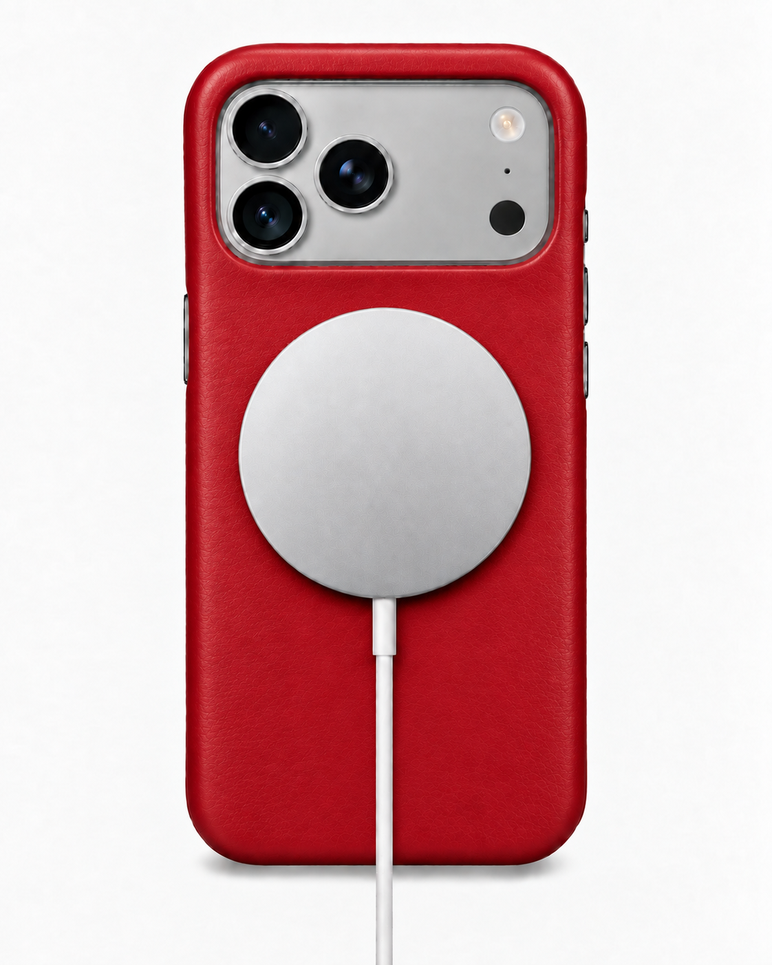 iPhone 18 Pro — Veau lisse — Rouge — Voir l’image 5