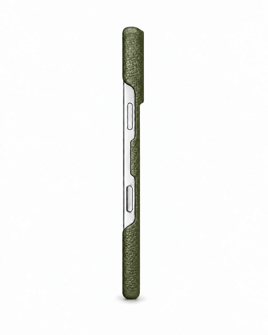 iPhone 17 Pro Max — Grained calfskin — Green — View image 4