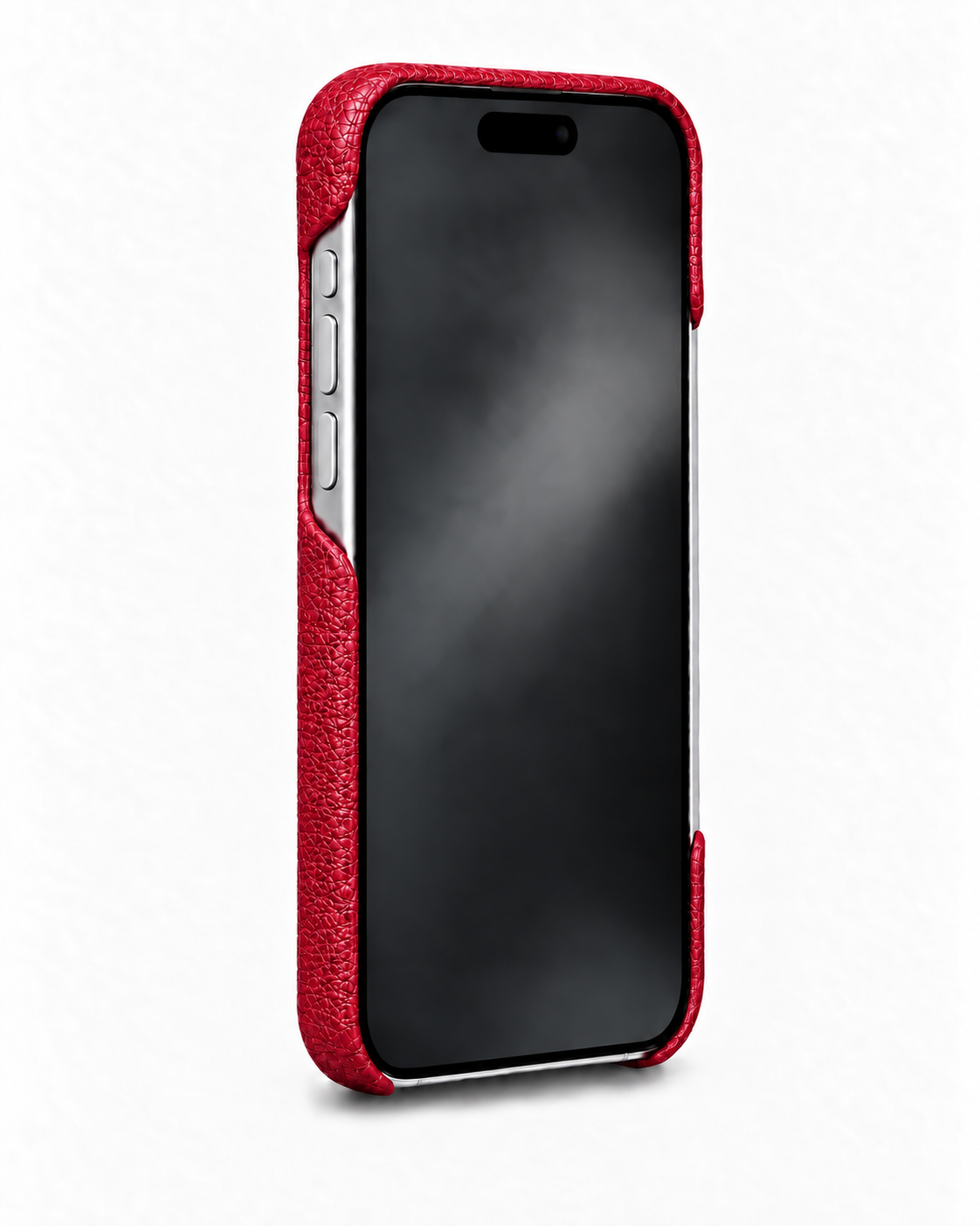 iPhone 18 Pro Max — Genarbtes Kalbsleder — Rot — Bild ansehen 3
