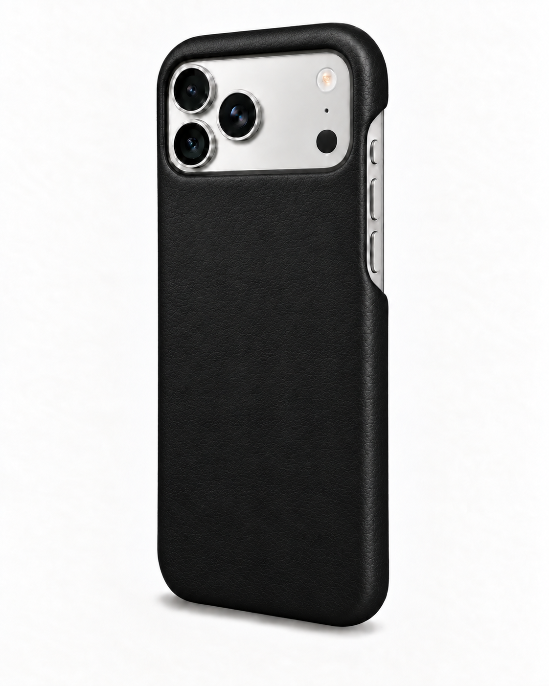iPhone 18 Pro Max — Smooth calfskin — Black — View image 2