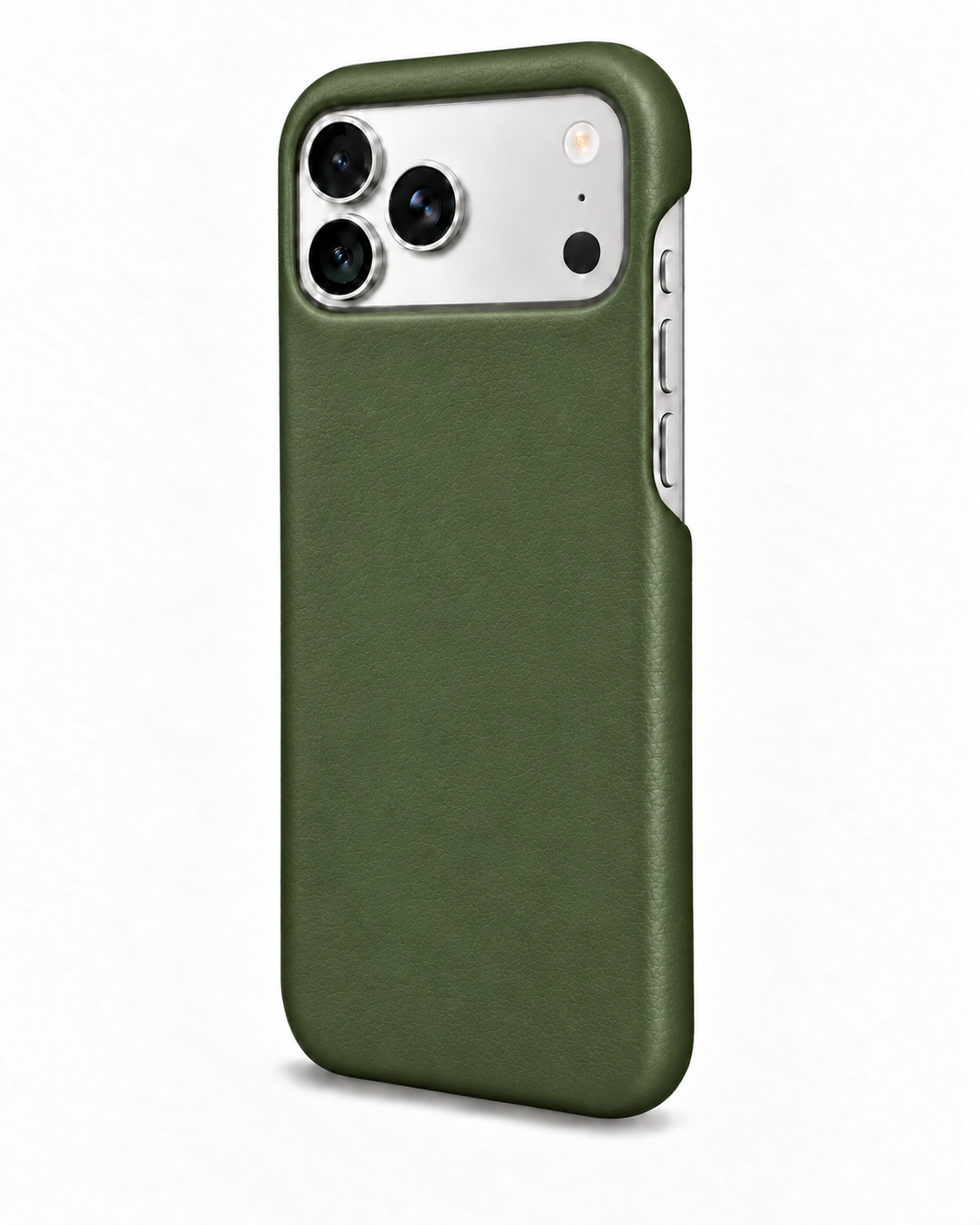 iPhone 18 Pro Max — Glattes Kalbsleder — Grün — Bild ansehen 2