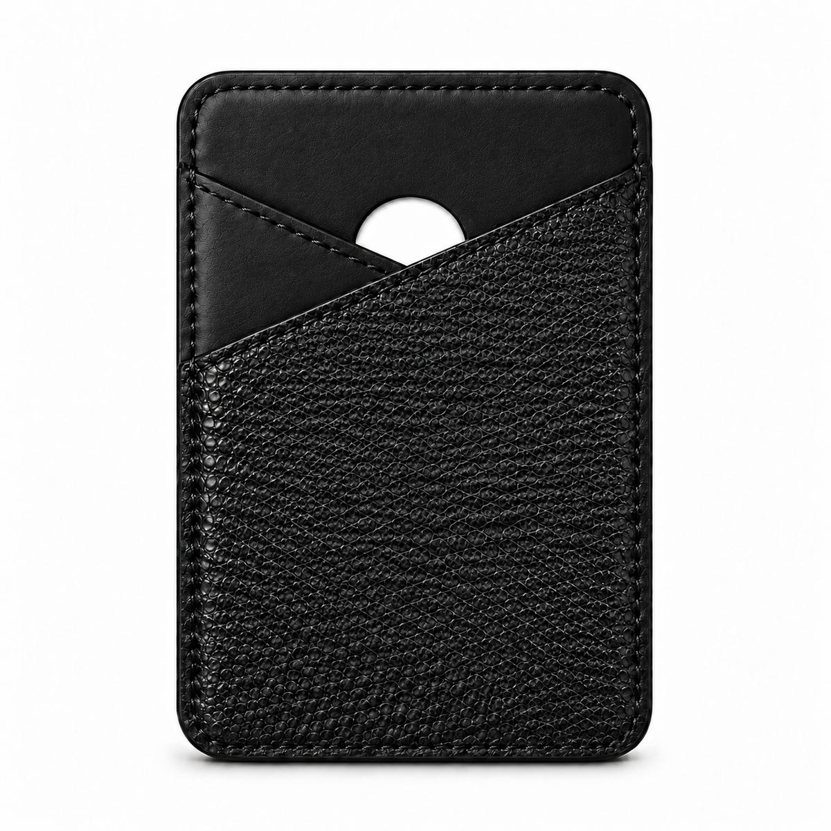 Tarjeteros MagSafe — Cross Pocket — Lagarto — Negro