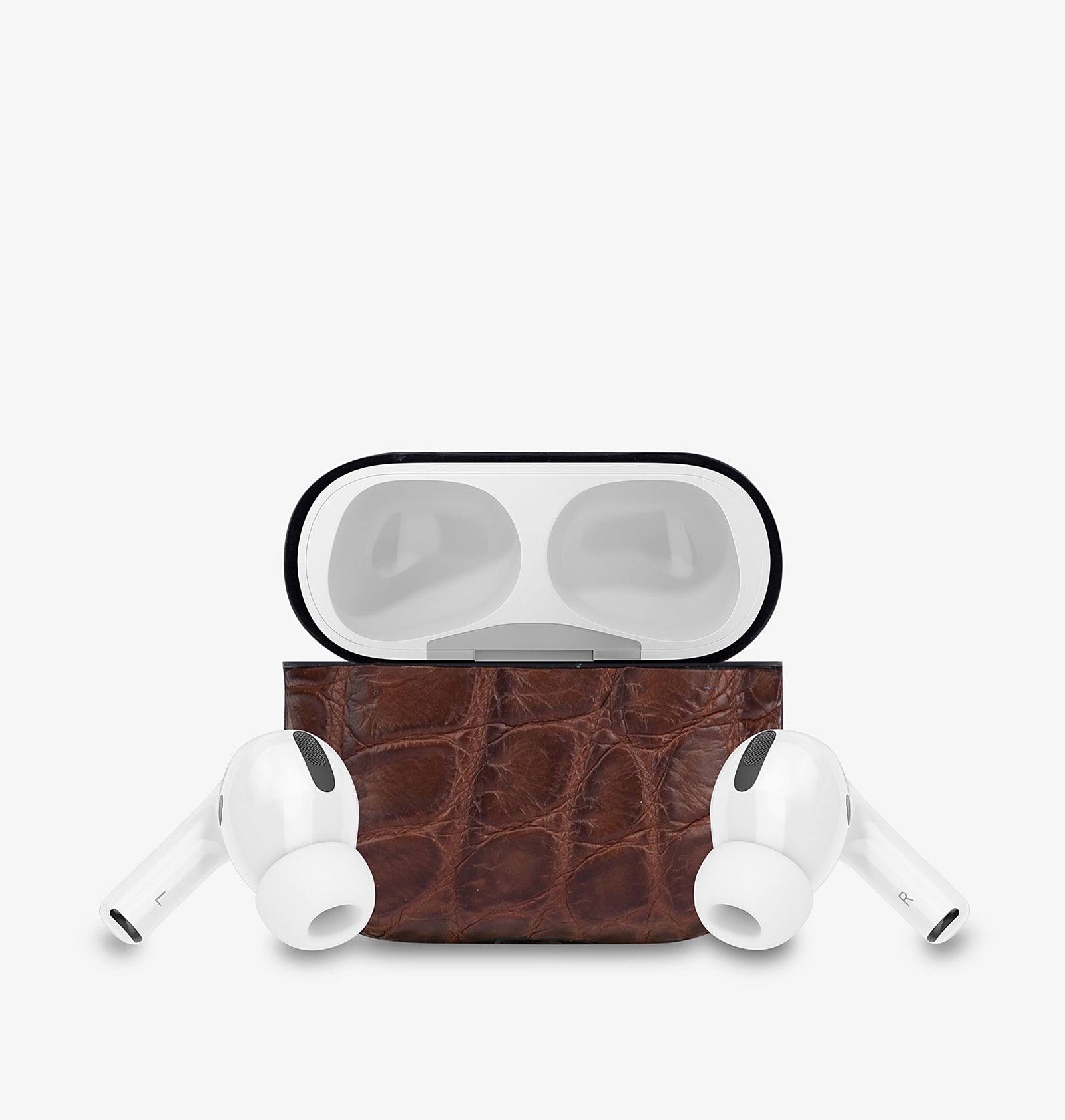 AirPods Pro — Crocodile — Marron — Voir l’image 2