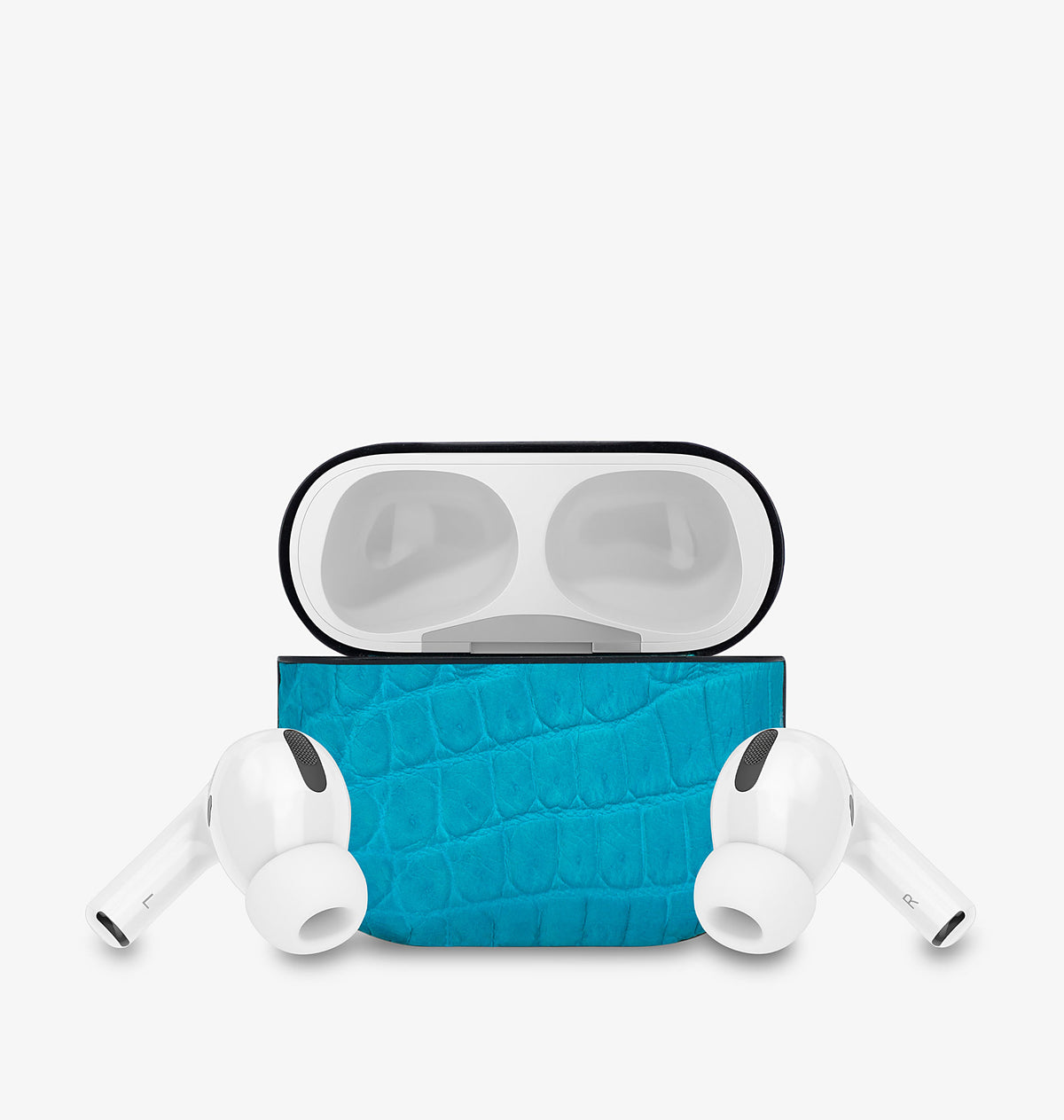 AirPods Pro 2 — Crocodile — Aqua Blue — View image 2