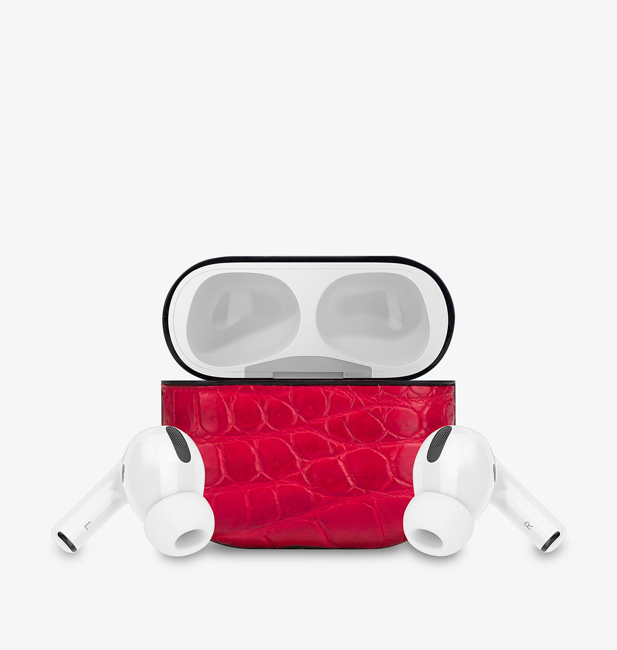 AirPods Pro 2 — Crocodile — Rouge — Voir l’image 2