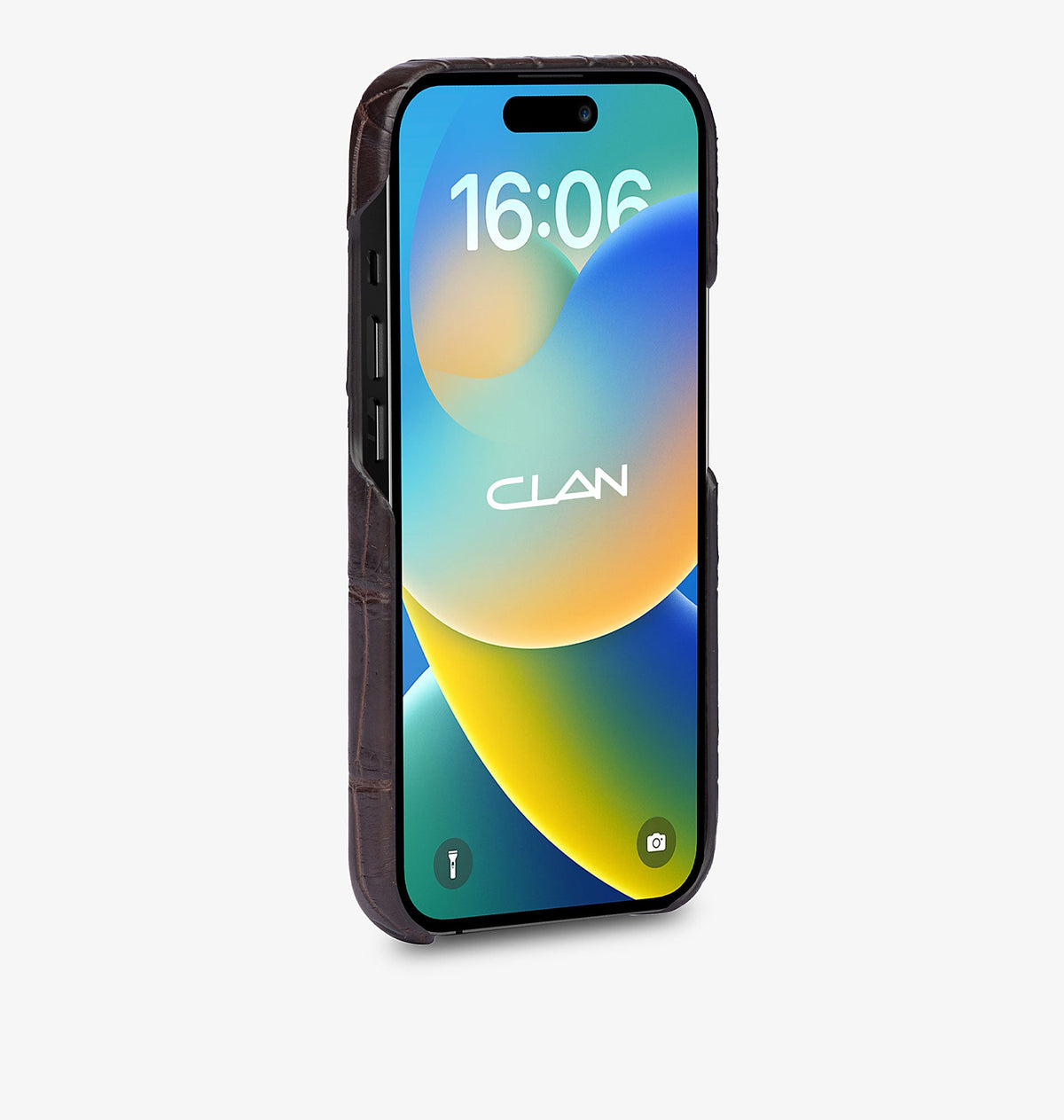 iPhone 13 Pro Max — Crocodile — Marron foncé — Voir l’image 3