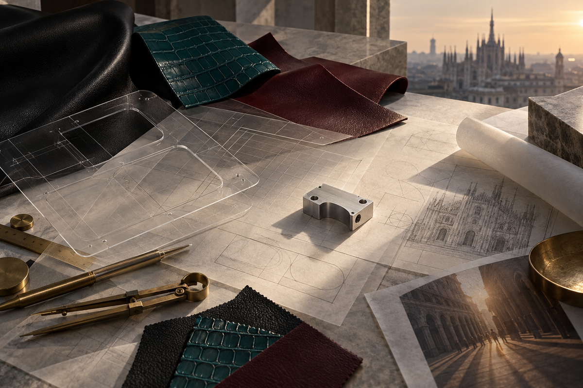 Materials, geometry and tools express the evolution of CLAN Milano
