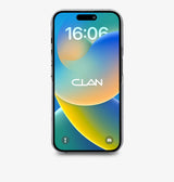 iPhone 15 Pro Max — Vitello stampato coccodrillo — Grigio lucido — Visualizza immagine 4