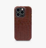 iPhone 15 Pro — Crocodile — Brown — View image 1