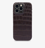 iPhone 15 Pro Max — Crocodile — Dark Brown — View image 1