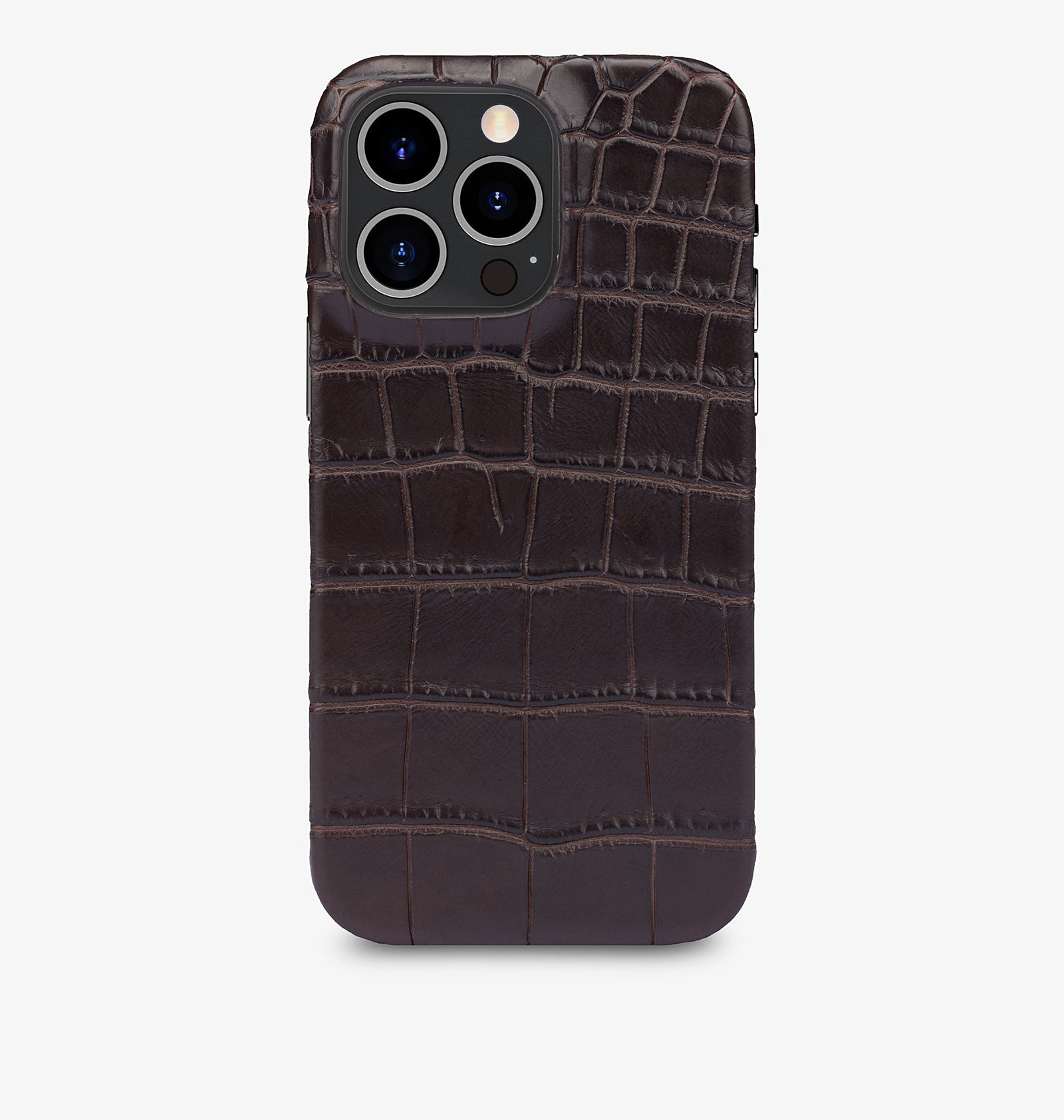 iPhone 15 Pro Max — Crocodile — Dark Brown — View image 1
