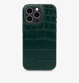 iPhone 15 Pro Max — Crocodile — Vert foncé — Voir l’image 1