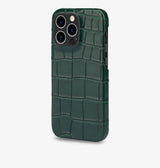 iPhone 15 Pro Max — Crocodile — Vert foncé — Voir l’image 2