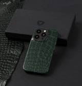 iPhone 15 Pro Max — Crocodile — Vert foncé — Voir l’image 5