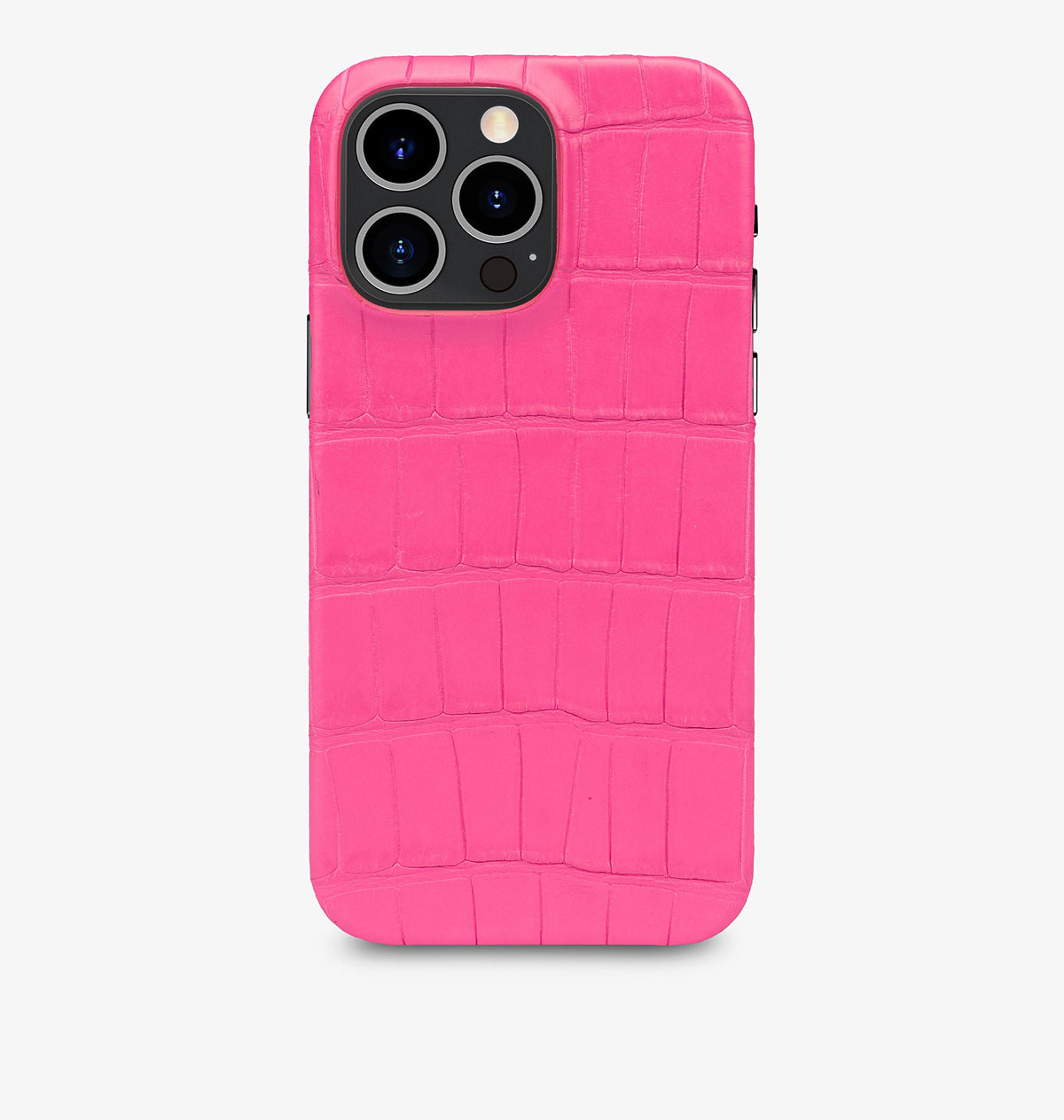 iPhone 15 Pro Max — Crocodile — Rose — Voir l’image 1