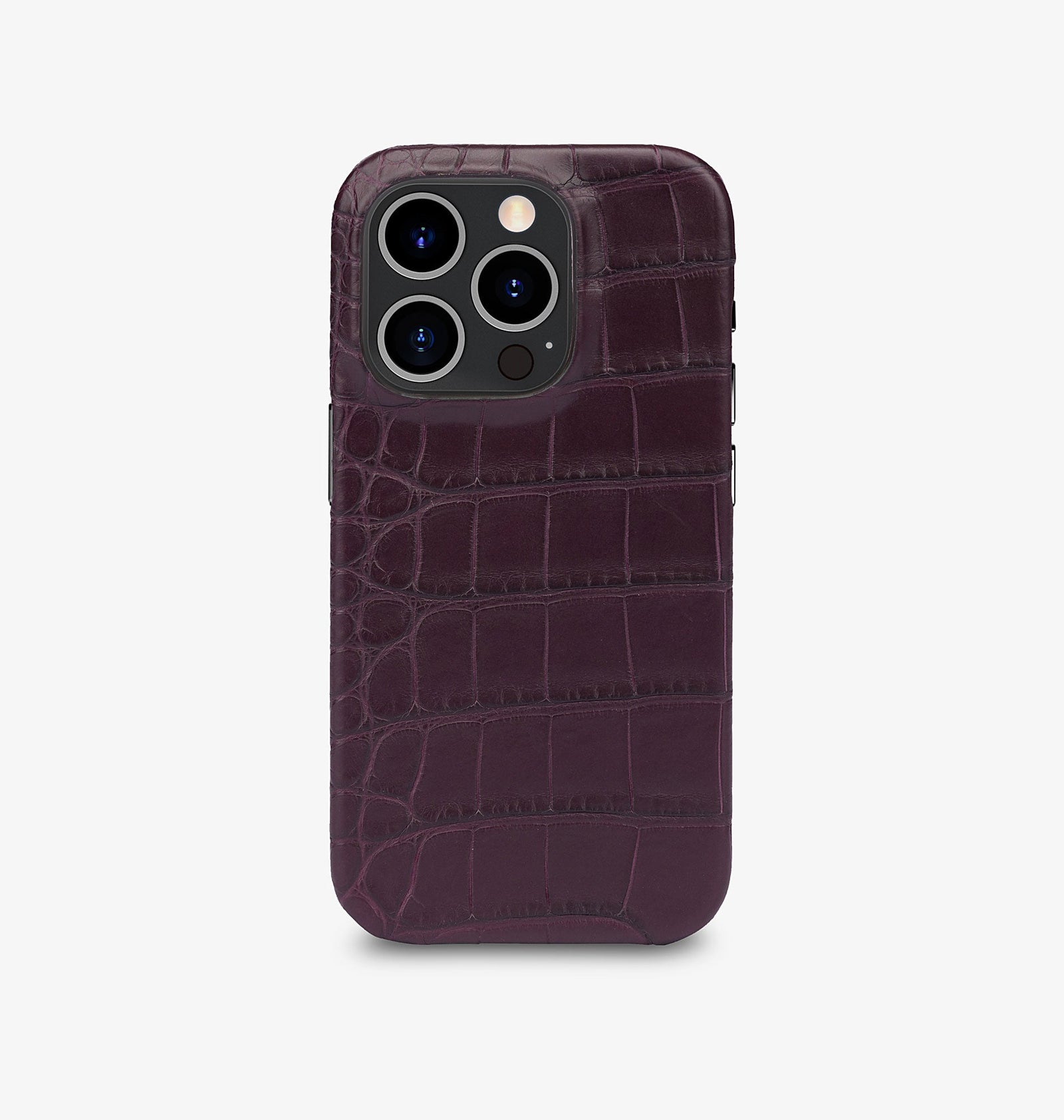 iPhone 15 Pro — Coccodrillo — Viola — Visualizza immagine 1