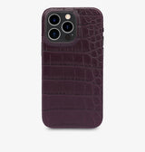 iPhone 15 Pro Max — Coccodrillo — Viola — Visualizza immagine 1