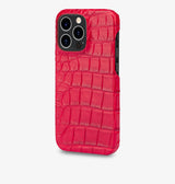 iPhone 15 Pro Max — Crocodile — Rouge — Voir l’image 2