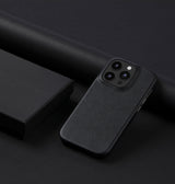 iPhone 15 Pro — Calfskin — Black — View image 5
