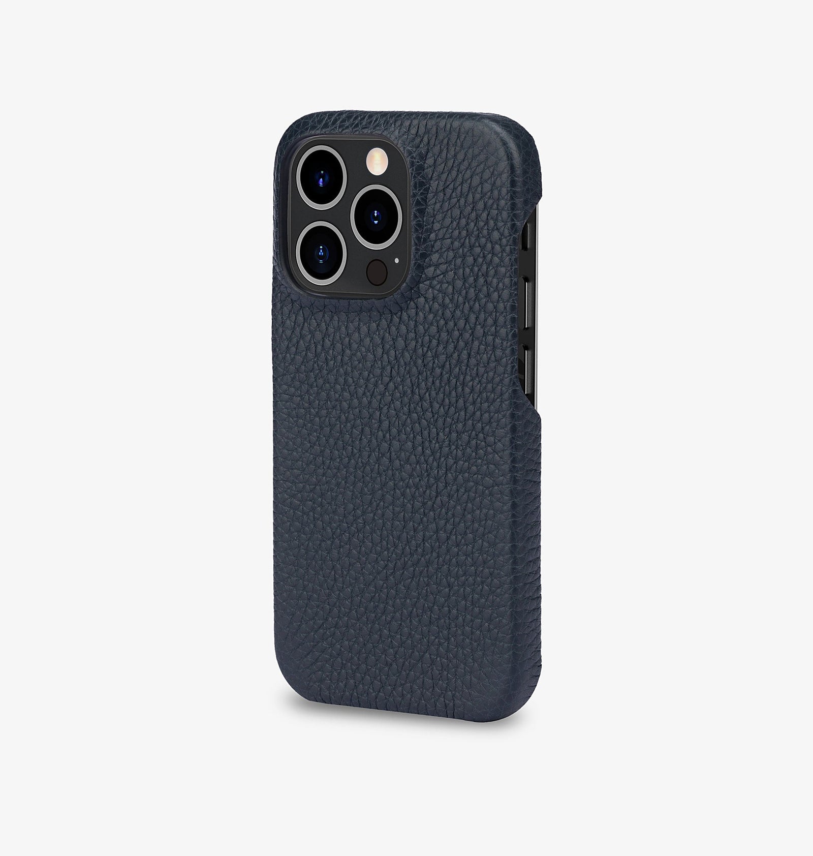 iPhone 15 Pro — Calfskin — Blue — View image 2
