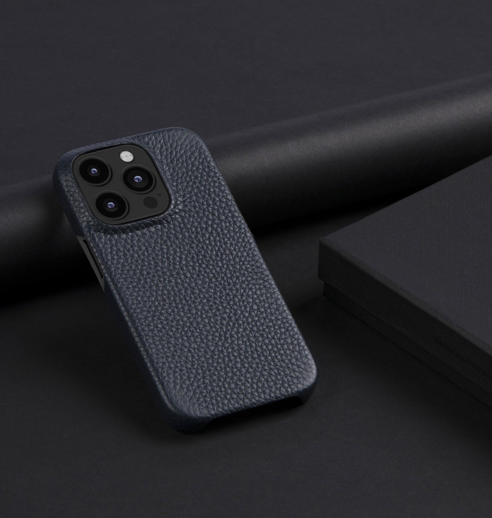 iPhone 15 Pro Max — Calfskin — Blue — View image 5