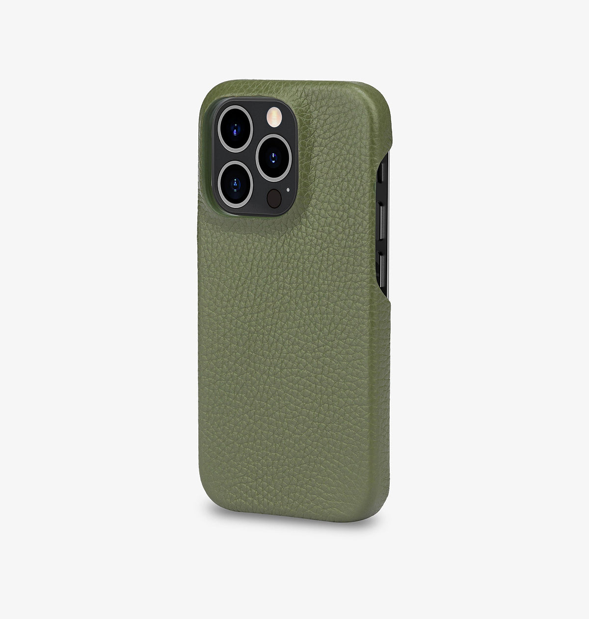 iPhone 15 Pro — Calfskin — Green — View image 2