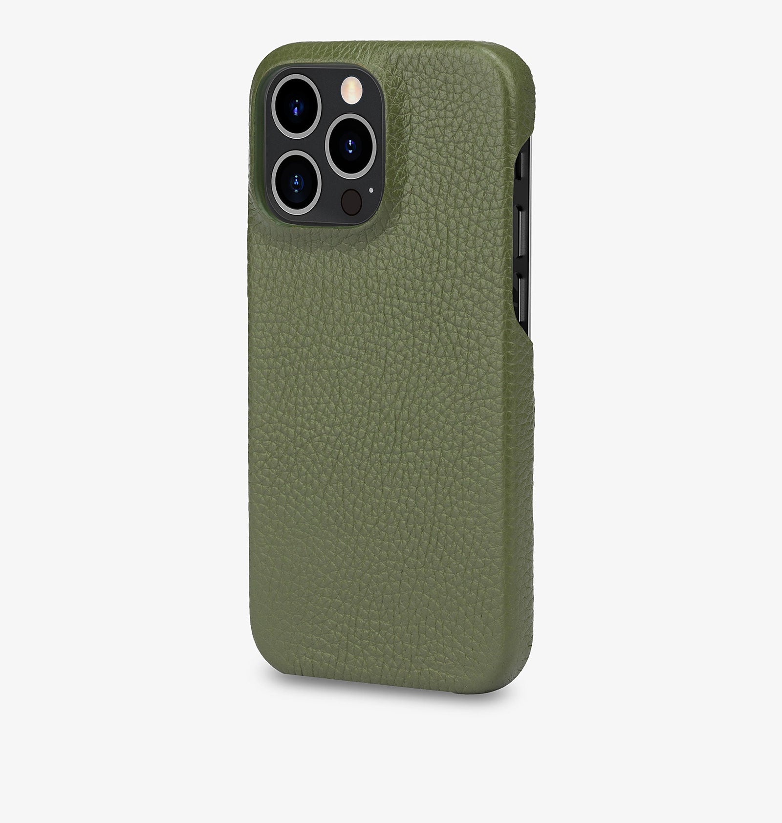 iPhone 15 Pro Max — Calfskin — Green — View image 2